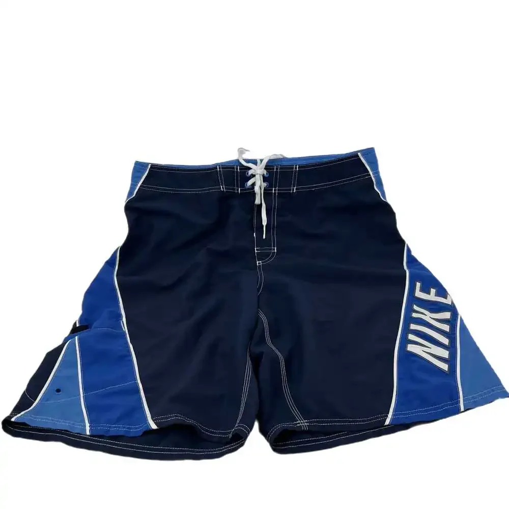 Nike Blue Mid-Rise Swim Shorts | Men’s Size 34